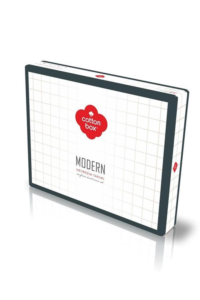 ND Modern Çift Kişilik Nevresim Takımı Root Vizon