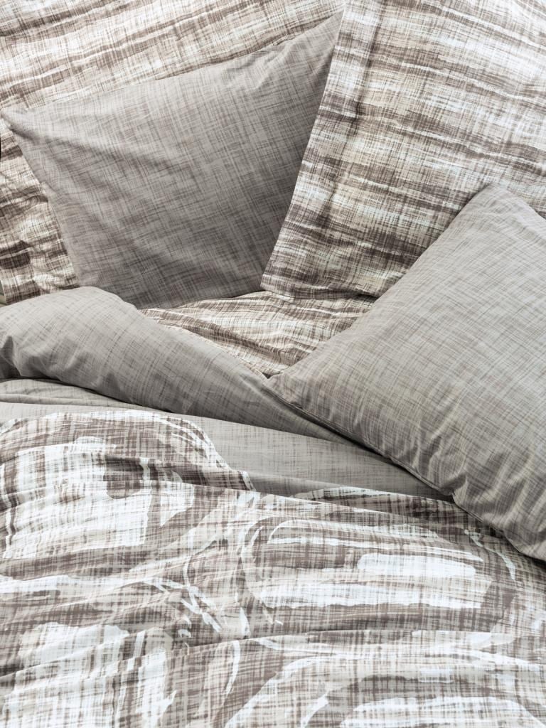 ND Modern Çift Kişilik Nevresim Takımı Root Vizon