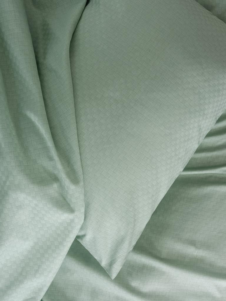 ND Plaid Çift Kişilik Nevresim Takımı Adaçayı