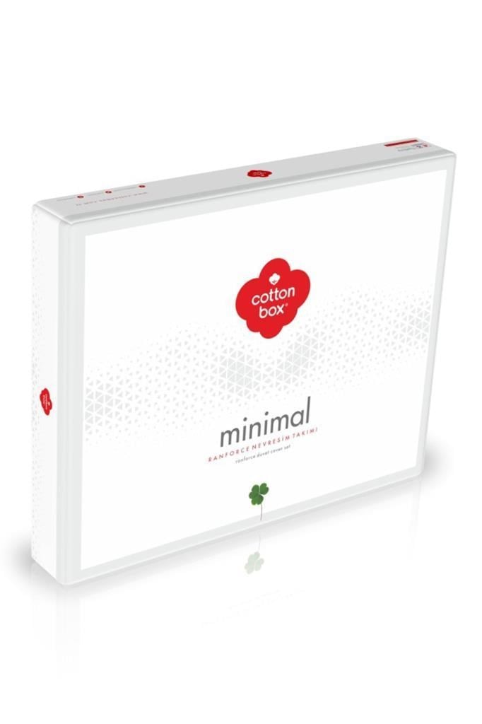 ND Tek Kişilik Minimal Nevresim Takımı Best Pembe