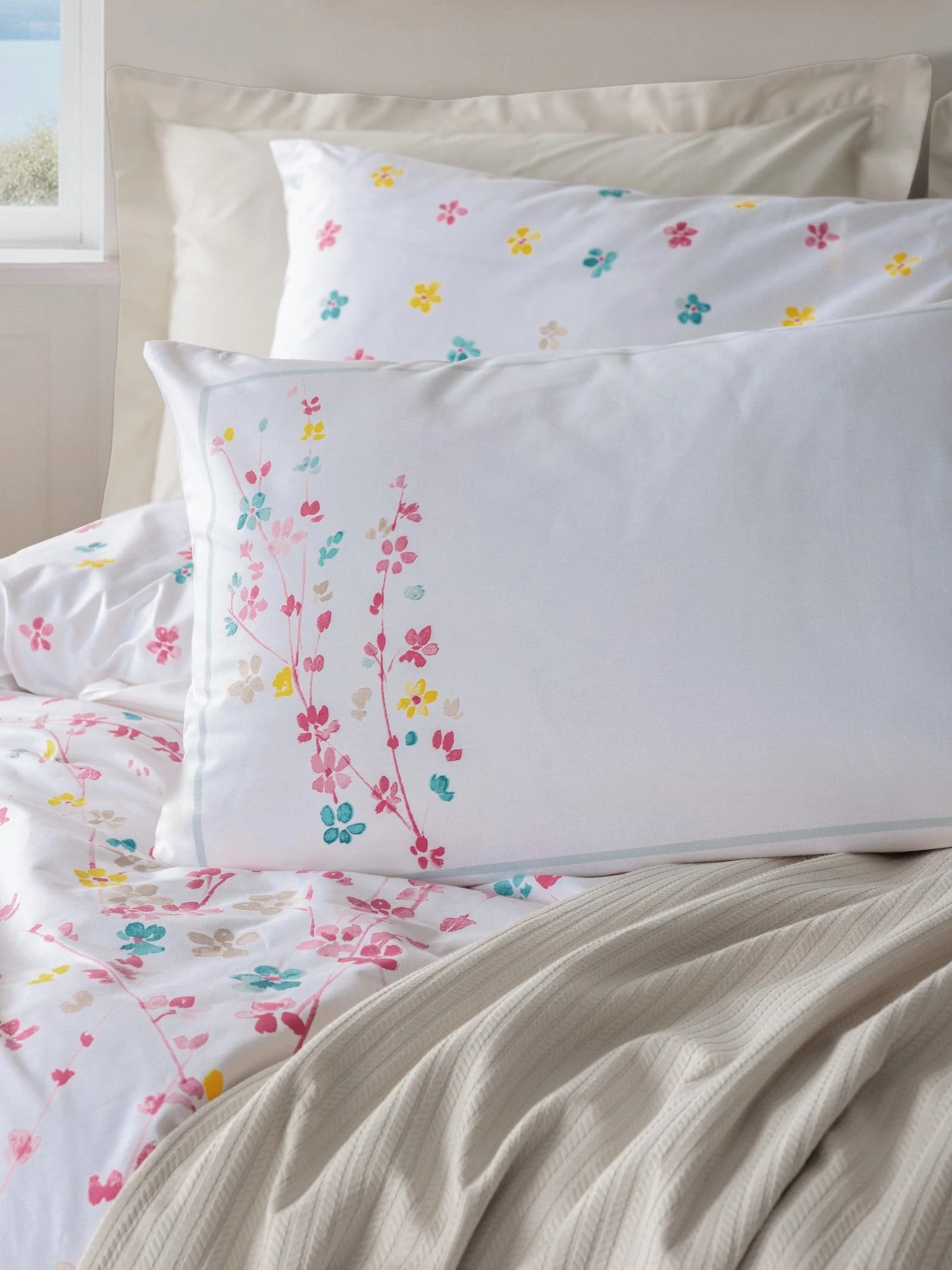 ND Vivid Çift Kişilik Pikeli Nevresim Takımı Flare Bej