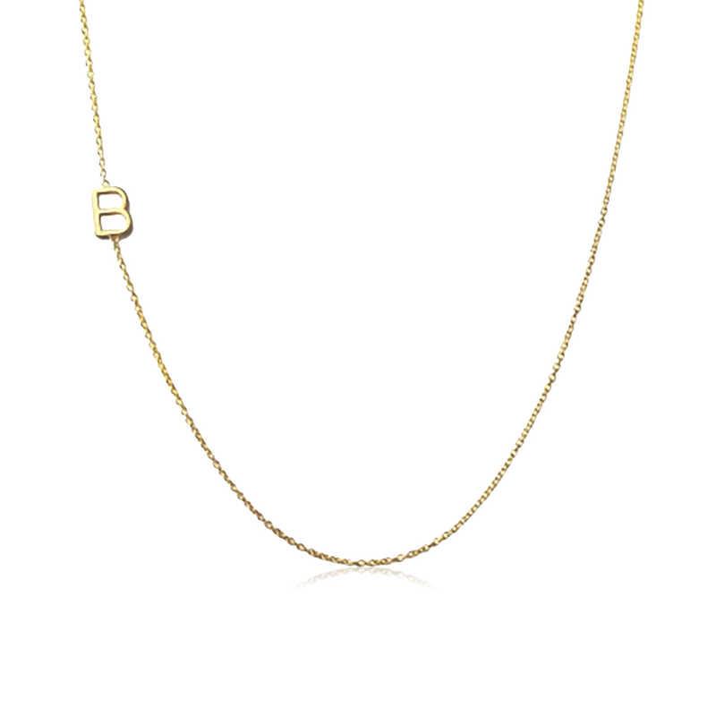 Hk Gümüş Kadın Kolye Harfli |Gümüş Takı Hediyelik Ürünler