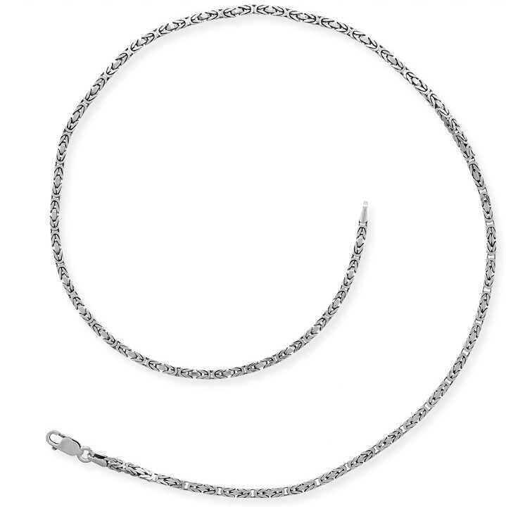 Hk Gümüş Kral Zincir 10 mm Köşeli|Gümüş Takı Hediyelik Ürünler
