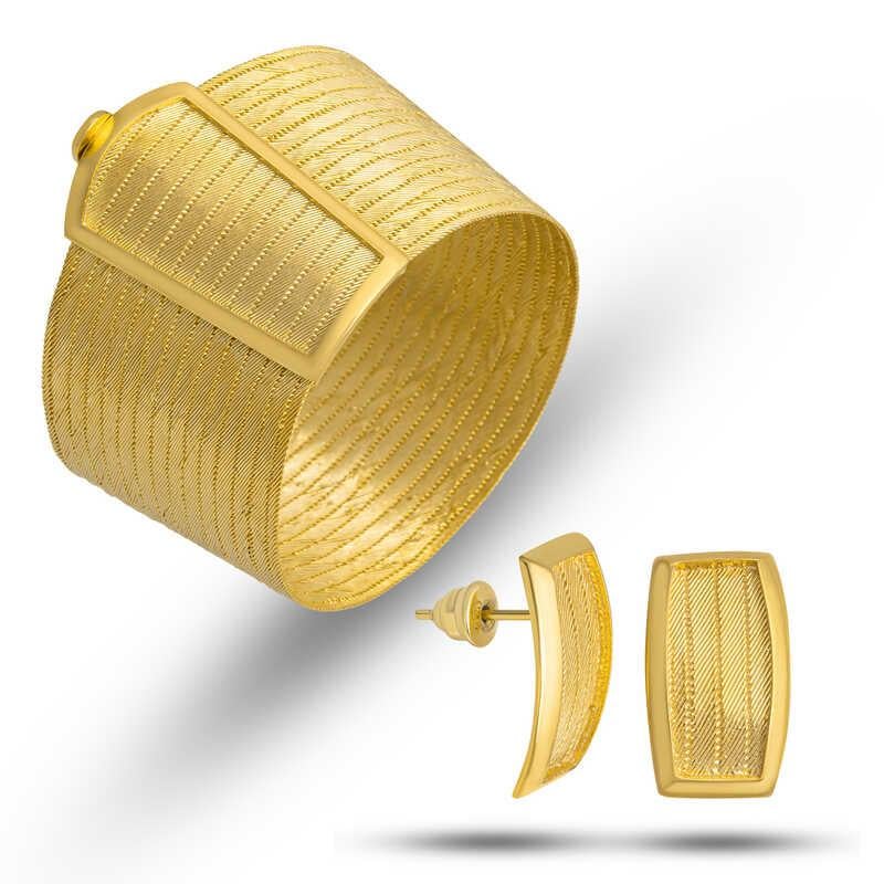 Hk Gümüş Kadın Set Trabzon Hasır |Gümüş Takı Hediyelik Ürünler