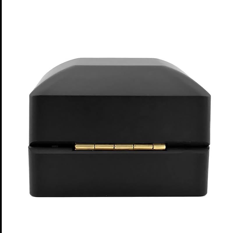 Hk Yüzük Kutusu Işıklı Siyah Renk |Gümüş Takı Hediyelik Ürünler