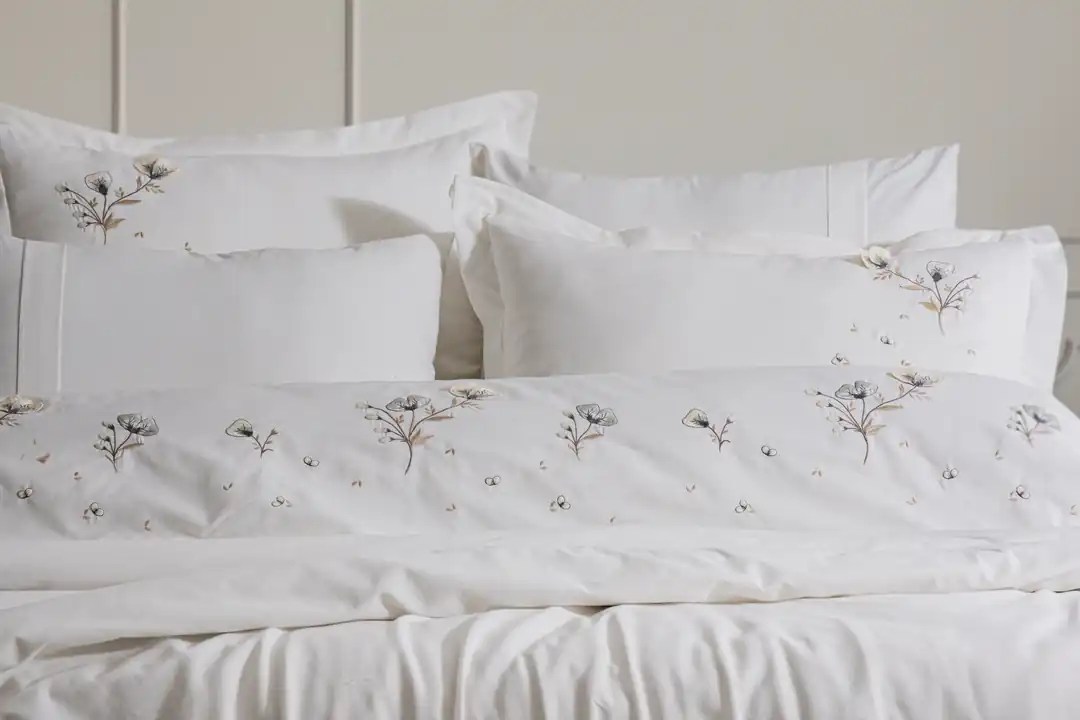 Şaheser Home Collection Nakışlı Çift Kişilik Nevresim Takımı Roman