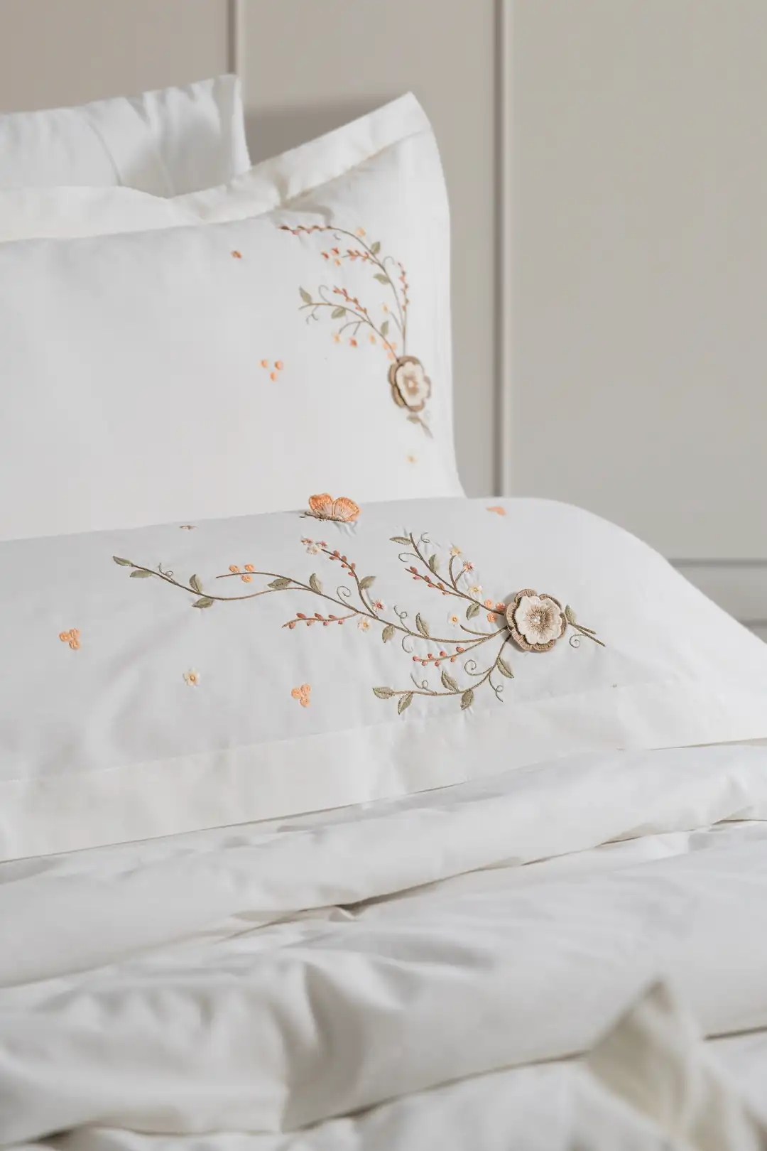 Şaheser Home Collection Nakışlı Çift Kişilik Nevresim Takımı Cosmos