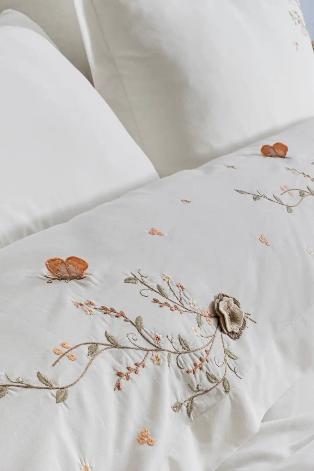 Şaheser Home Collection Nakışlı Çift Kişilik Nevresim Takımı Cosmos