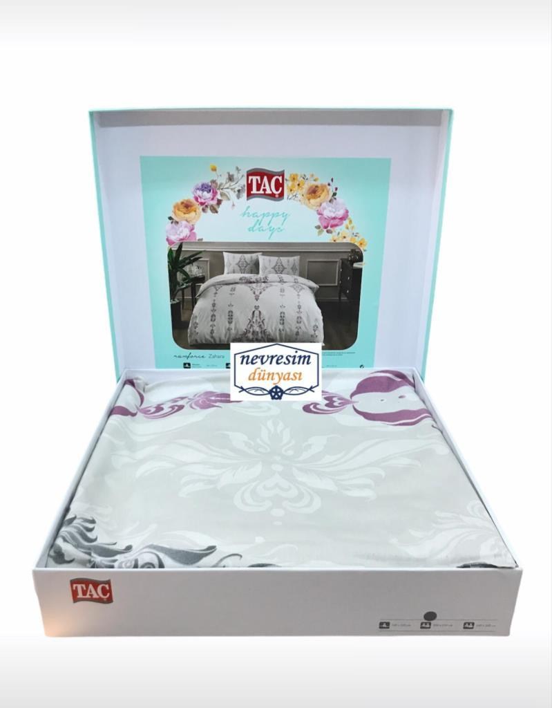 ND Ranforce Tek Kişilik Nevresim Takımı Zahara Bordo