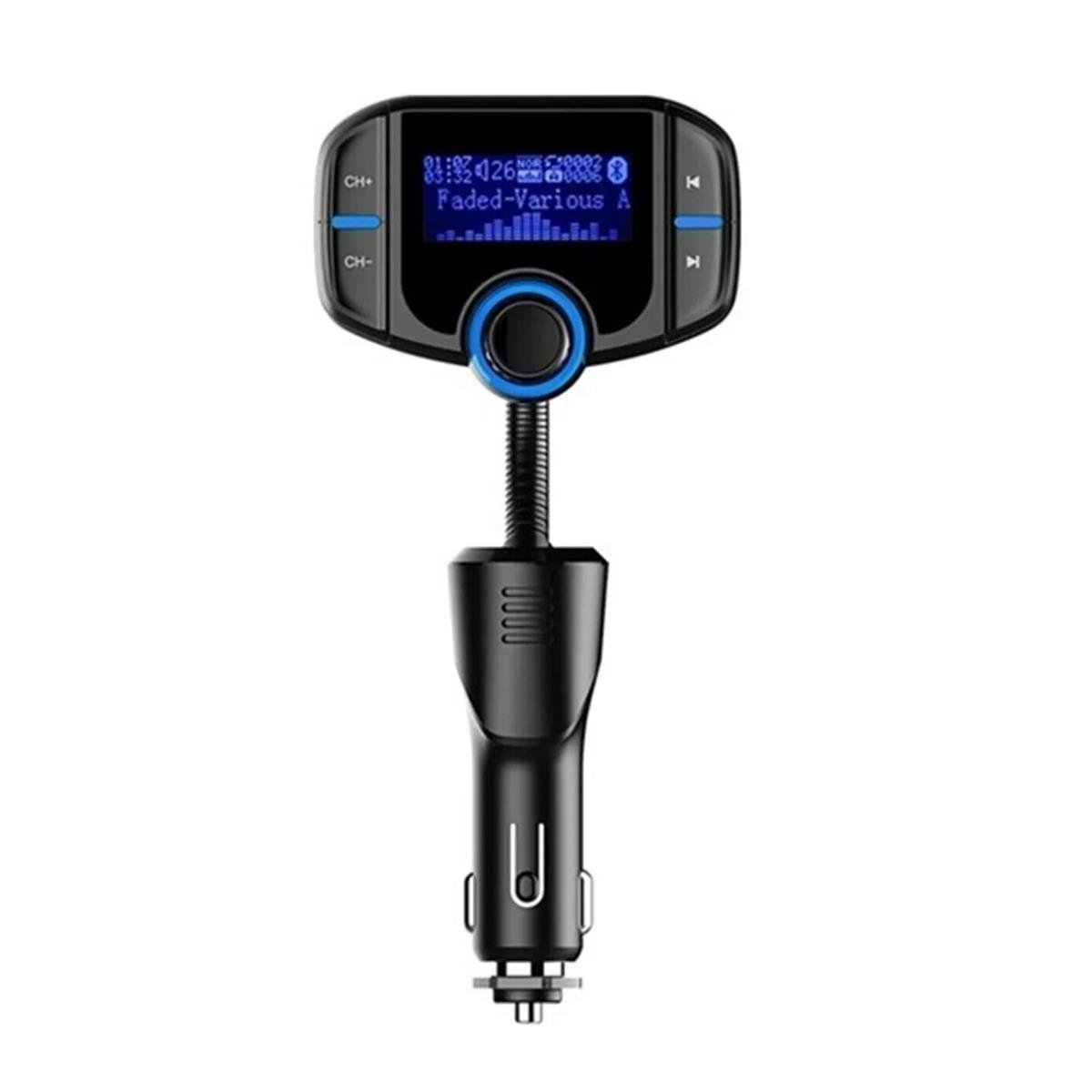 RF11 FM Transmitter 4.8 MAh Şarj Çıkışlı LCD Ekranlı Ve Kumandalı 
