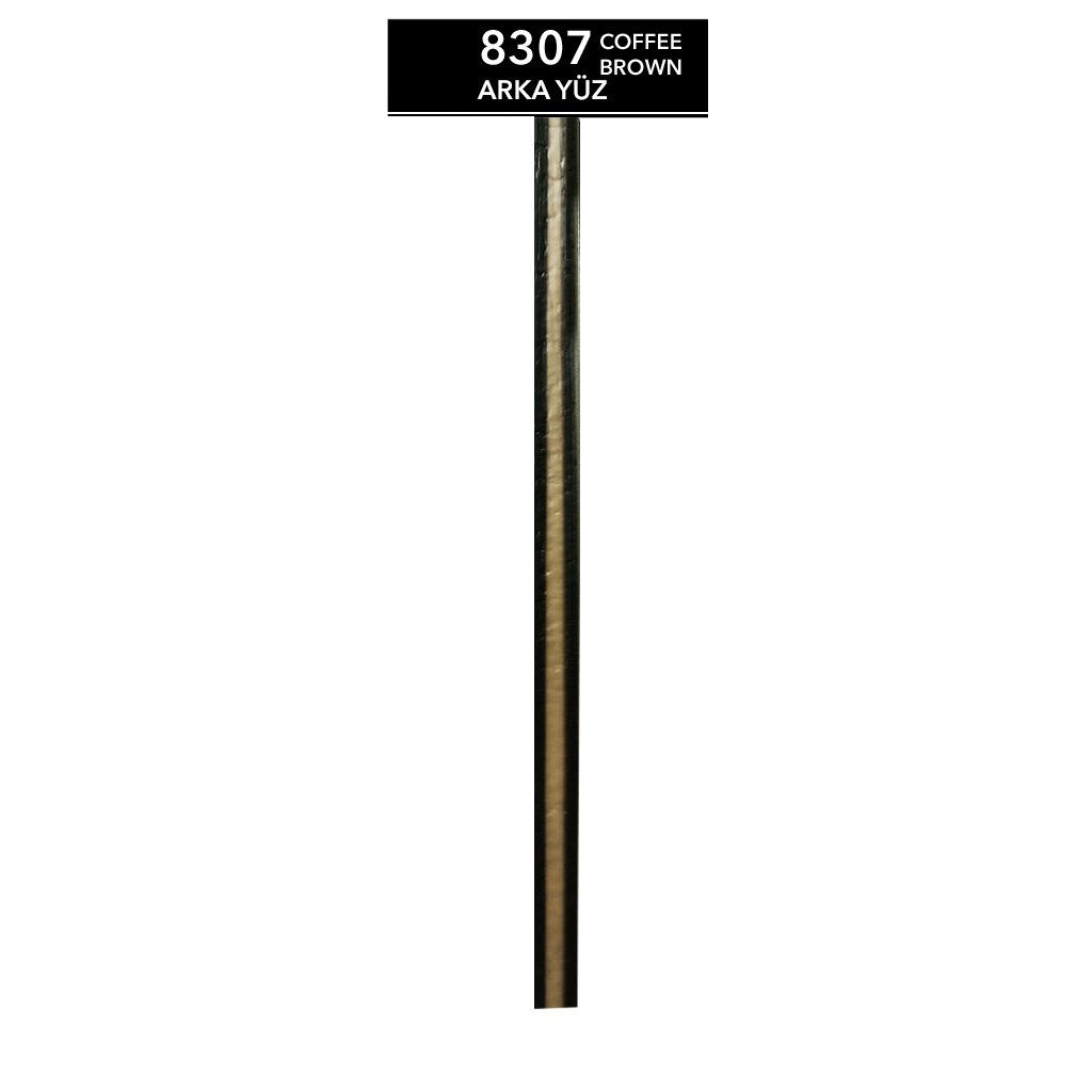 Yassı Sentetik Rattan Plastik Cafe Brown Renk Mini Kabartma 48 Kg (4 Top)