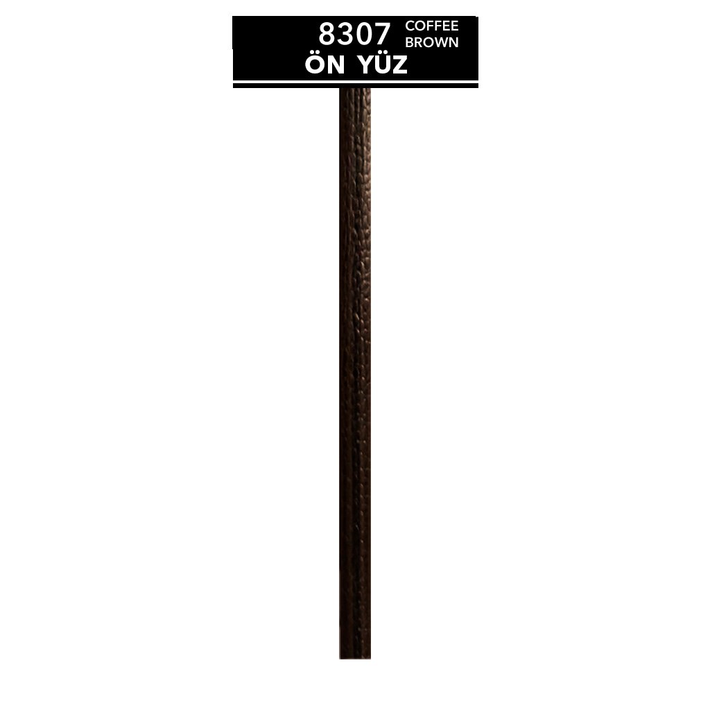 Yassı Sentetik Rattan Plastik Cafe Brown Renk Mini Kabartma 48 Kg (4 Top)