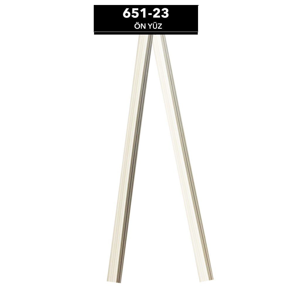 Yassı Sentetik Rattan Plastik Çizgili Kirli Beyaz-Gri Renk 48 Kg (4 Top)