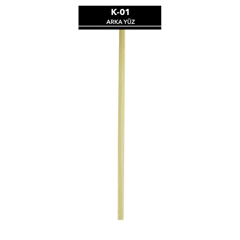 Yassı Sentetik Rattan Plastik Kanallı-Lifli Açık Krem / Bej /Koyu Kahverengi 48 Kg (4 Top)