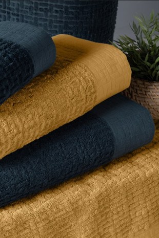 ND Bambu Bornoz Seti Lisse Moonlit Amber