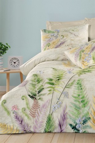 ND Creaforce Edena Sand Çift Kişilik Nevresim Takımı