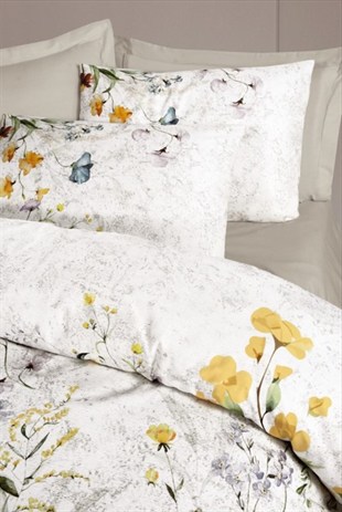 ND Creaforce Fiora Marble Çift Kişilik Nevresim Takımı