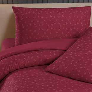 ND Creaforce Prive Cherry Çift Kişilik Nevresim Takımı