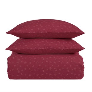 ND Creaforce Prive Cherry Çift Kişilik Nevresim Takımı