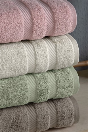 ND Jakarlı 4´lü 50x90 El Havlusu Nori