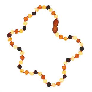 Hk Bebek Kehribar Diş Kolyesi Damla|Gümüş Takı Hediyelik Ürünler