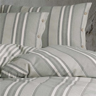 ND Butik Native Serisi Çift Kişilik Nevresim Takımı Dokya v1 Yeşil