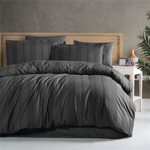 ND Çift Kişilik Nevresim Takımı Arakis V4 Füme