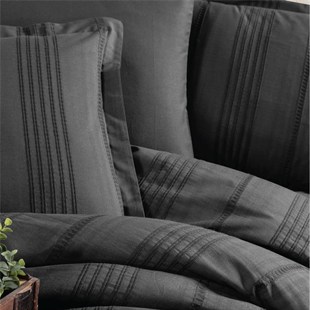 ND Çift Kişilik Nevresim Takımı Arakis V4 Füme