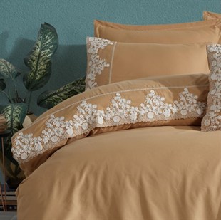 ND Nevresim Takımı Çift Kişilik Osela V1 Zencefil