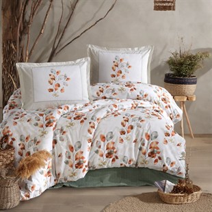 ND Ranforce Nevresim Takımı Çift Kişilik Ruska V1 Mint