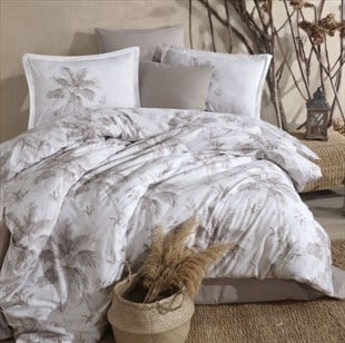 ND Ranforce Nevresim Takımı Çift Kişilik Loretto V1 Bej