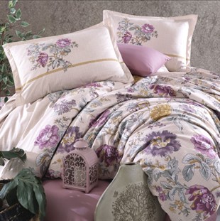 ND Ranforce Nevresim Takımı Çift Kişilik Mirante V1 Pembe