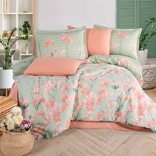 ND Ranforce Nevresim Takımı Çift Kişilik Nivora Pudra