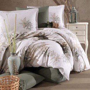 ND Ranforce Nevresim Takımı Çift Kişilik Virale V1 Yeşil