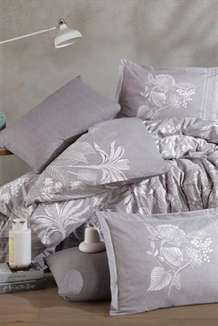 ND Ranforce Nevresim Takımı Çift Kişilik Nera V1 Lila