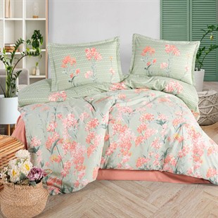 ND Ranforce Nevresim Takımı Çift Kişilik Nivora Pudra