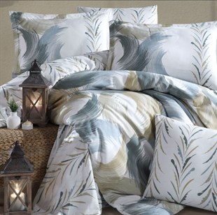 ND Ranforce Nevresim Takımı Çift Kişilik Estiva V1 Yeşil