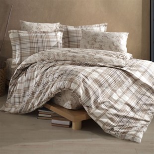 ND Ranforce Nevresim Takımı Çift Kişilik Ravel V1 Bej