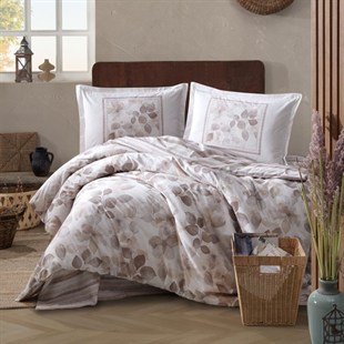 ND Ranforce Nevresim Takımı Çift Kişilik Semeran V1 Bej