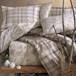 ND Ranforce Nevresim Takımı Çift Kişilik Ravel V1 Bej