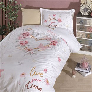 ND Tek Kişilik Genç Ranforce Nevresim Takımı Dream