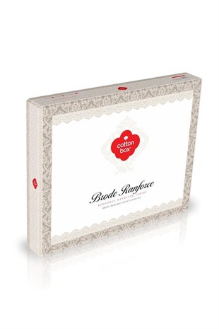 ND Brode Ranforce Çift Kişilik Nevresim Takımı Joli Kiremit