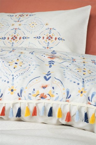 ND Candy Çift Kişilik Nevresim Takımı Milis Kiremit