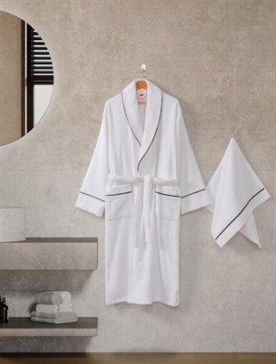 ND Classic Bornoz Seti Mahur M-L Unisex