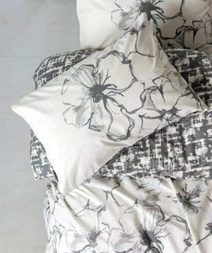 ND Dual Çift Kişilik Nevresim Takımı Hilaris Antrasit