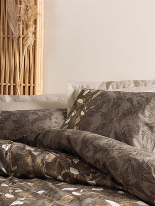 ND Dual Çift Kişilik Nevresim Takımı Foresta Bej