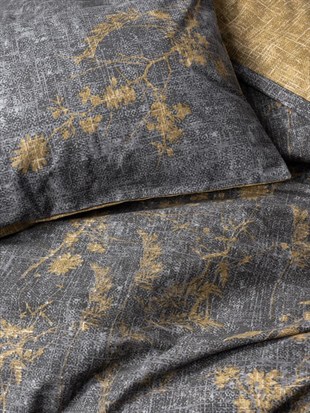 ND Dual Çift Kişilik Nevresim Takımı Yadawa Hardal