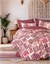 Cotton Box Ethnic Nevresim Takımı Tek Kişilik Estilo Bordo