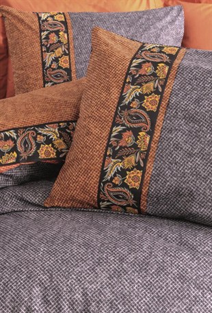 ND Folk Art Çift Kişilik Nevresim Takımı Dalila Tarçın