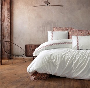 ND Majestic Seri Çift Kişilik Nevresim Takımı Voyager Pembe